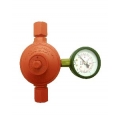 Regulador Aliança 76501/02 VMM 9 Kg/h Alta Pressão com Manometro